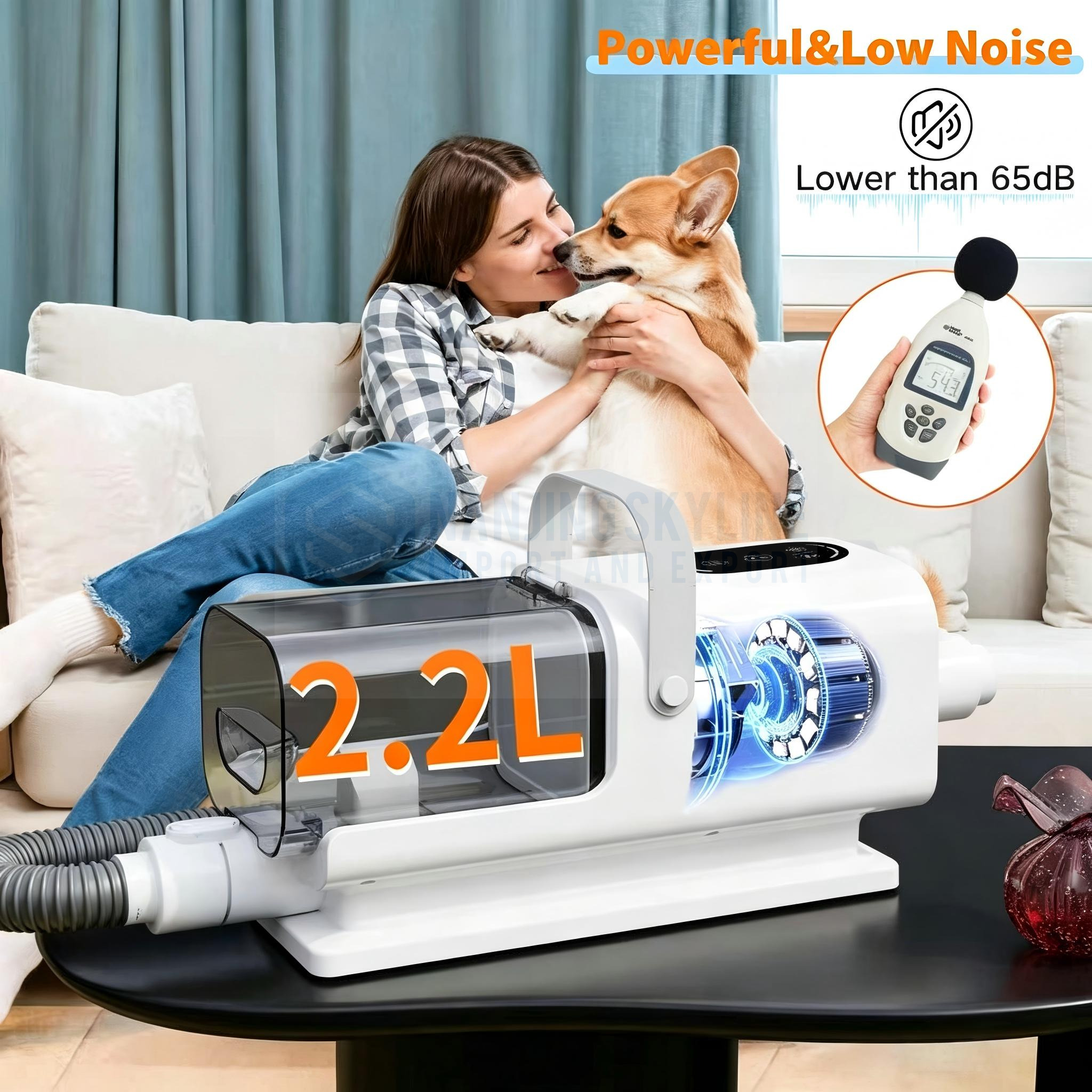 8-in-1 PET Grooming Vacuum&Dryer
